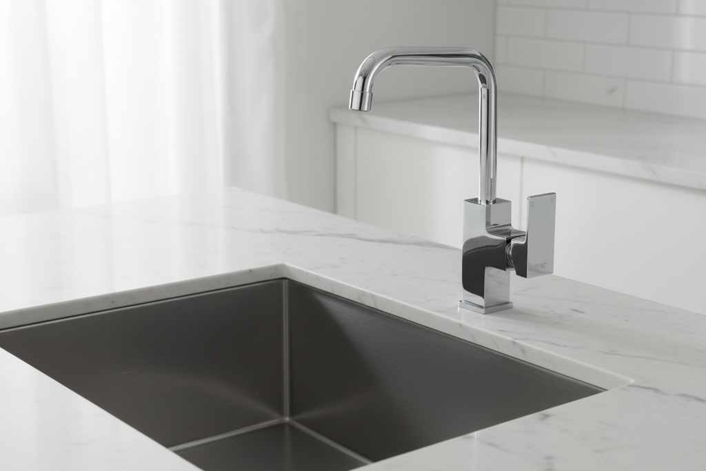 Aqua Deck-mounted Kitchen Mixer Tap
