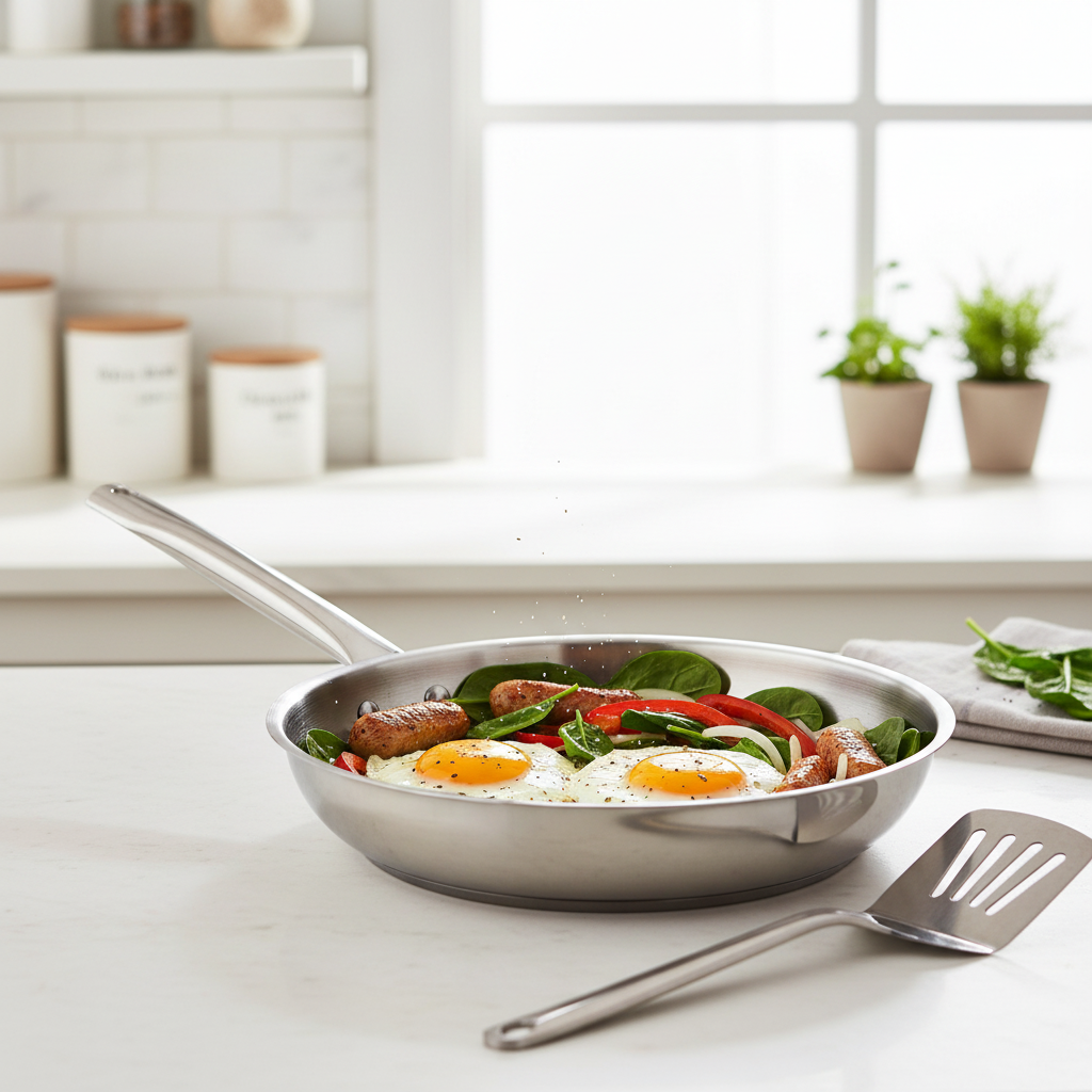 Brix Frying Pan Decorated