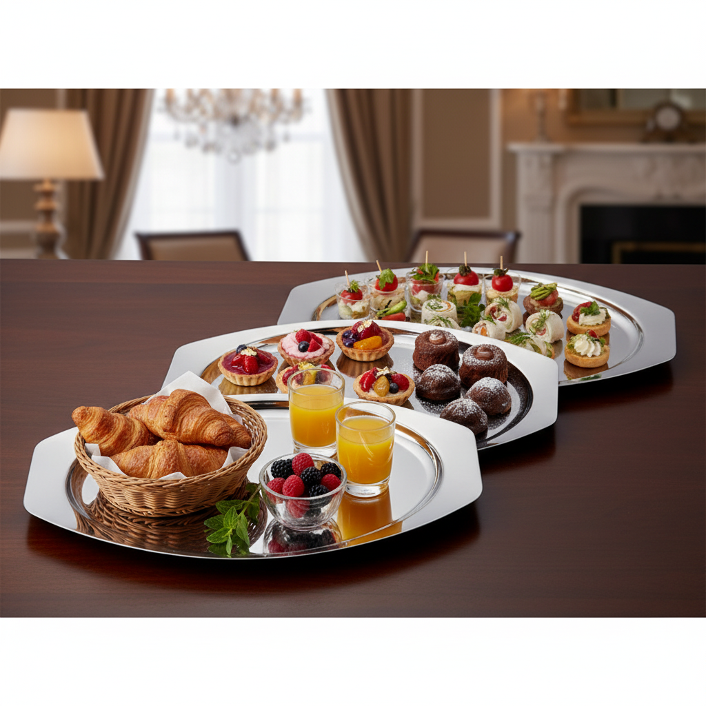 Celia Tray Set - Decorated