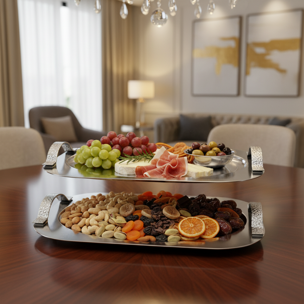 Dara Serving Set - Decorated