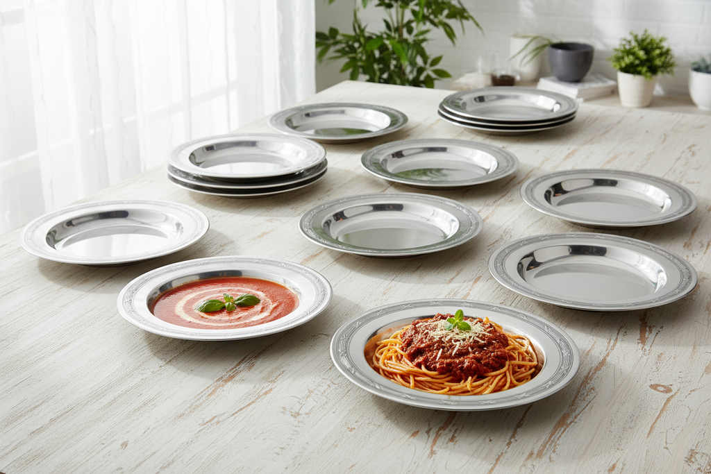 Eros Deep Plate Pack - 12 Plates