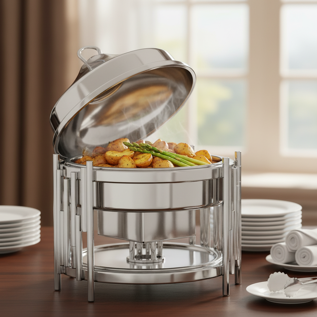 Fury Chafing Dish Decorated