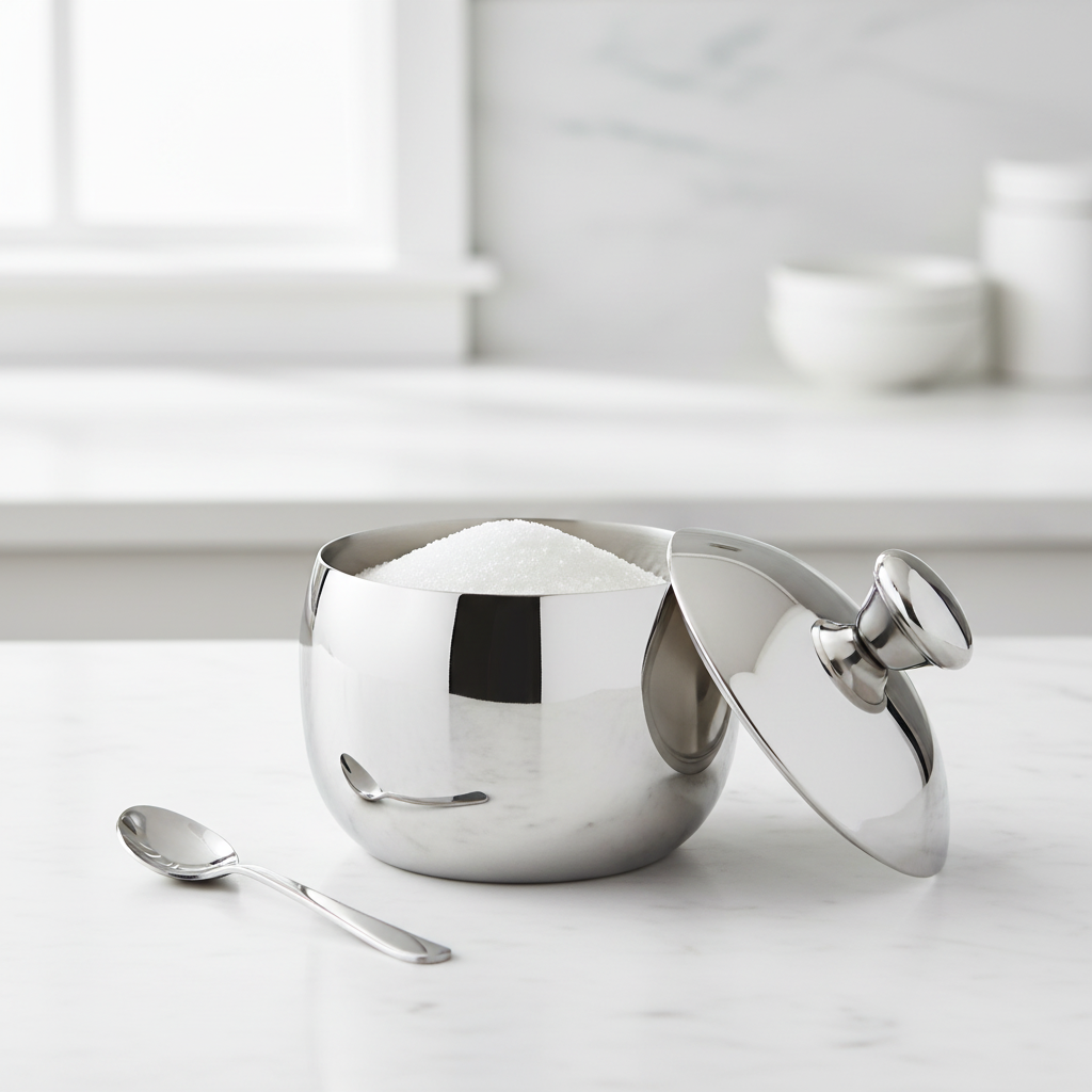 Lino Sugar Bowl with Lid