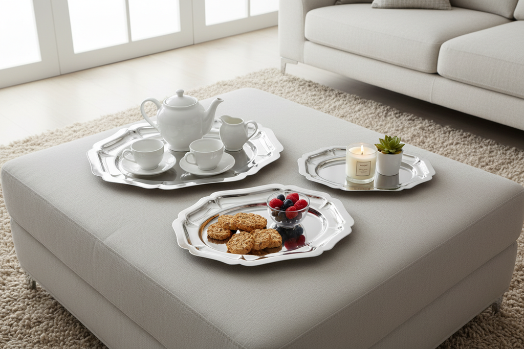 Lora Tray Set - 3 trays decorated