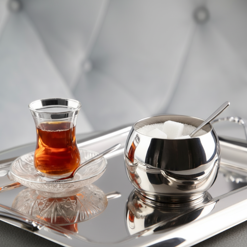 Mono Sugar Bowl - Decorated