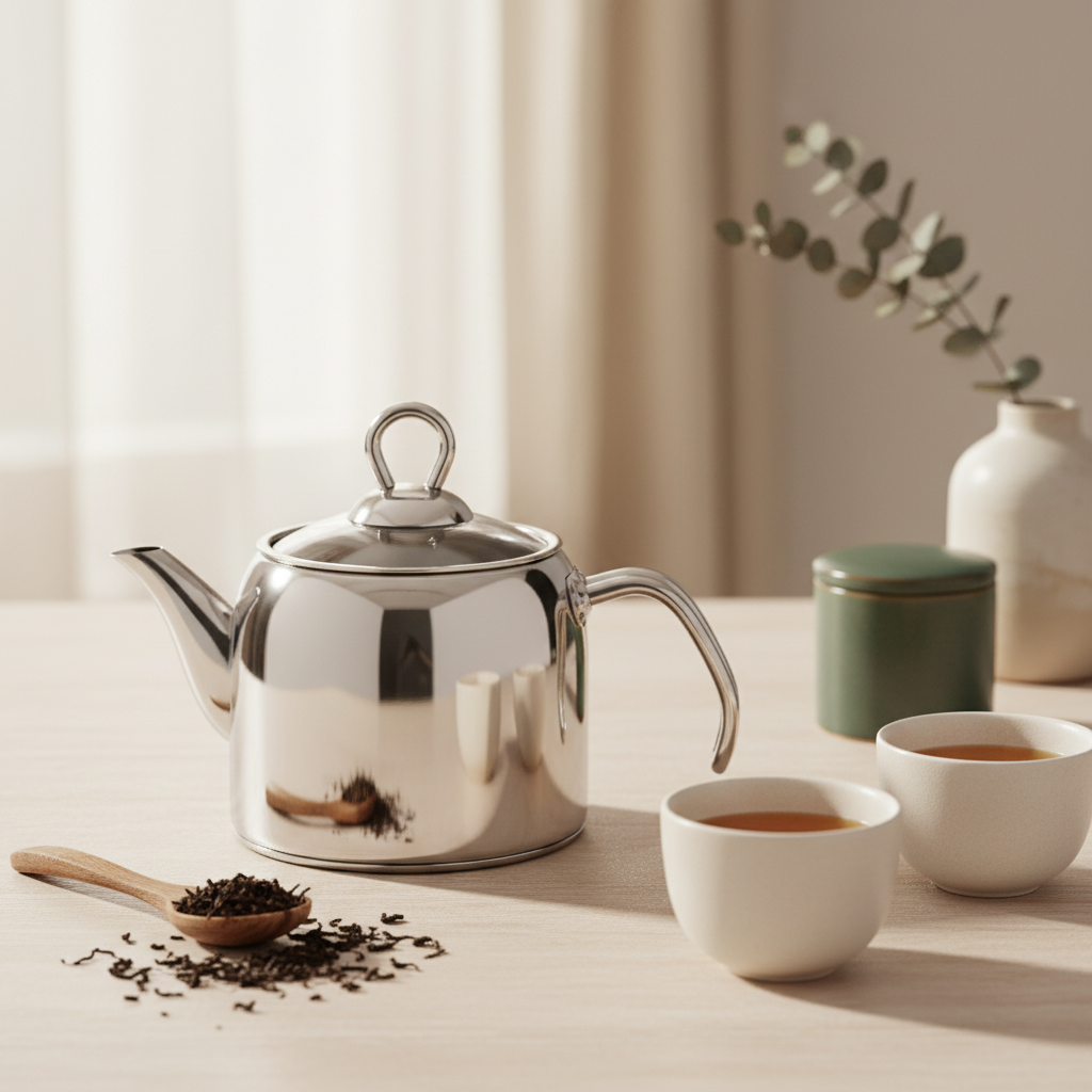 Noga Tea Pot Decorated