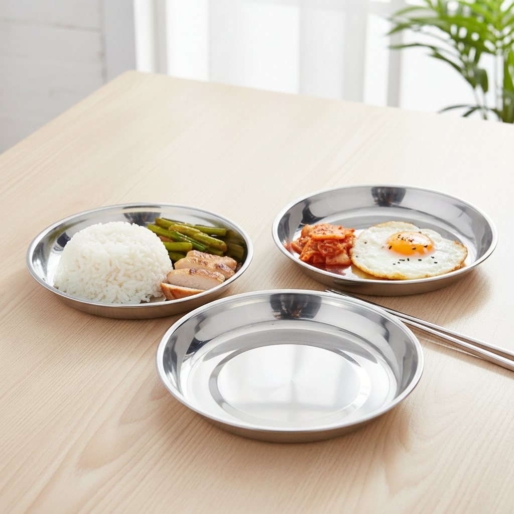 Rice Plate Set Decorated