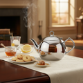 Roma Tea Pot - Decorated