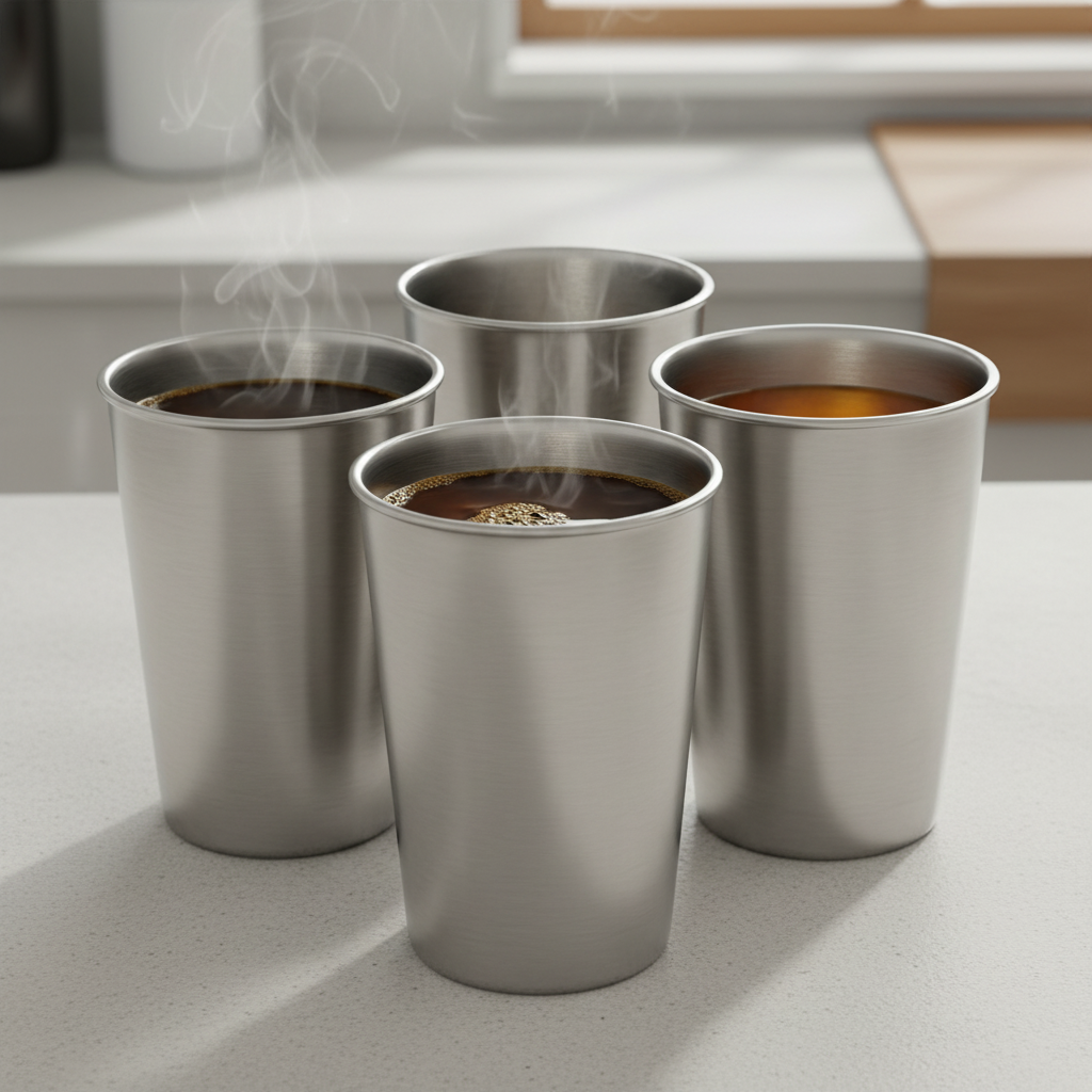Serving Cup Pack - Stainless Steel