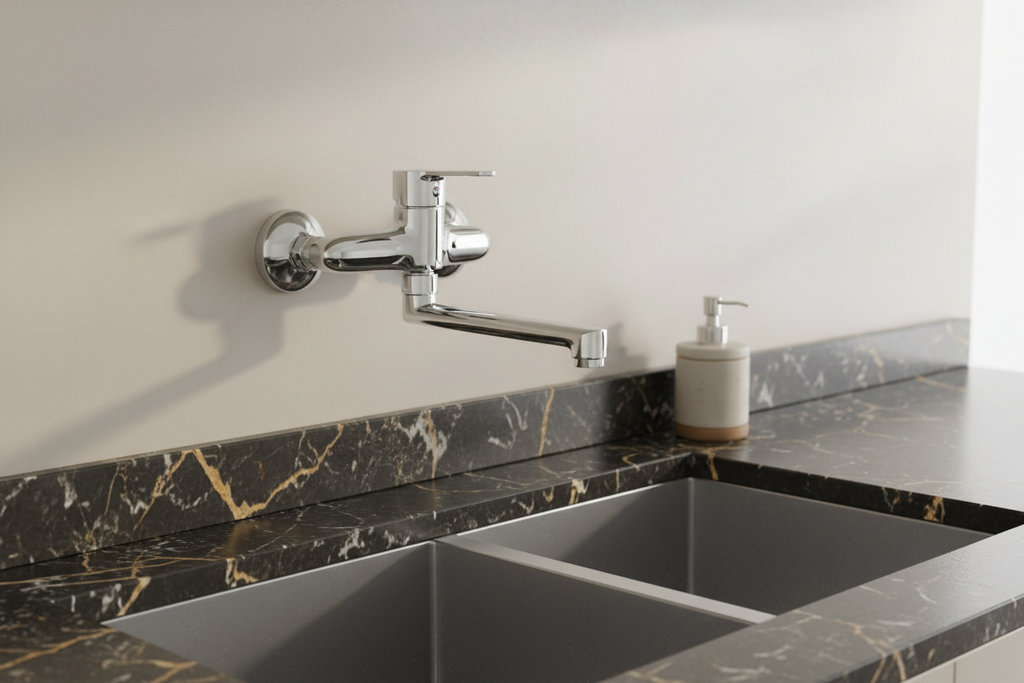 Sire Wall-mounted Kitchen Mixer Tap