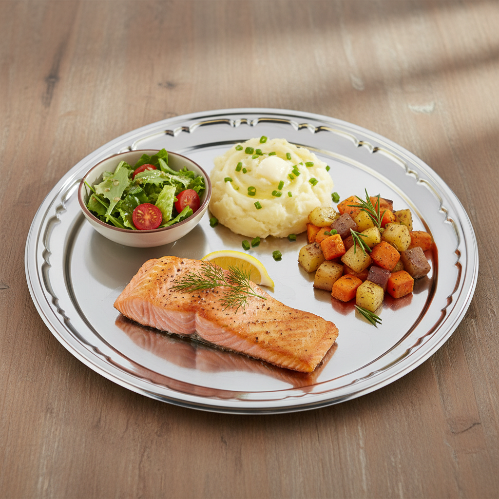 Zola Dinner Tray - No Partitions
